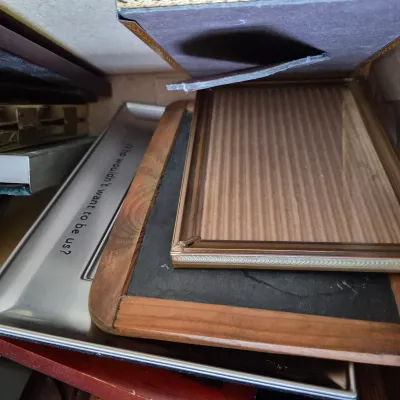 LOT 349L: Two Boxes Full of Picture Frames in Various Sizes