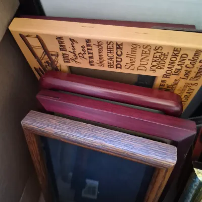 LOT 349L: Two Boxes Full of Picture Frames in Various Sizes