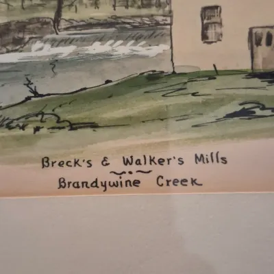LOT 348L: Delaware Hand Colored Prints by F.H.Jefferis