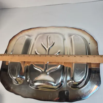 LOT 358L: Silverplate Servingware Collection-W&S Blackinton, Sheffield, Garden Pewter & More
