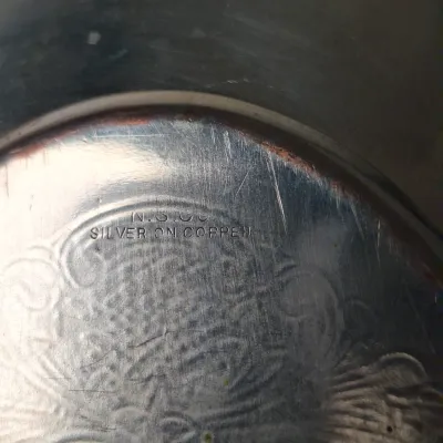 LOT 358L: Silverplate Servingware Collection-W&S Blackinton, Sheffield, Garden Pewter & More
