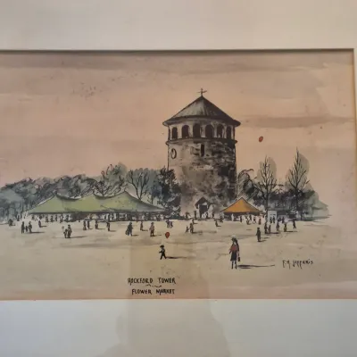 LOT 348L: Delaware Hand Colored Prints by F.H.Jefferis