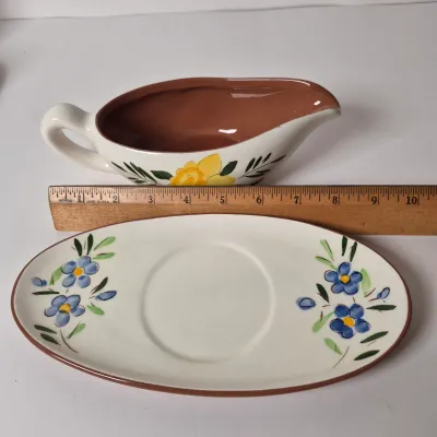 LOT 342L: Stangl Country Garden Tableware with Collector's Book