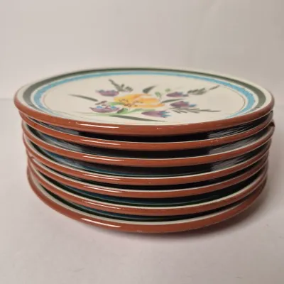 LOT 343K: Assortment of Stangl Country Garden Plates & Bowls