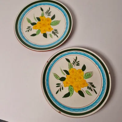 LOT 343K: Assortment of Stangl Country Garden Plates & Bowls