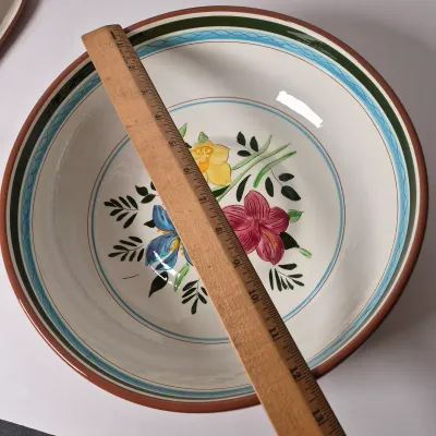 LOT 342L: Stangl Country Garden Tableware with Collector's Book
