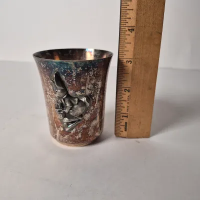 LOT 359K: Silverplate Collection with Napier Rabbit Cup, Reed & Barton, Webster Wilcox & More