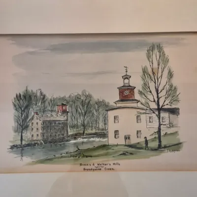 LOT 348L: Delaware Hand Colored Prints by F.H.Jefferis