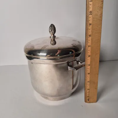 LOT 358L: Silverplate Servingware Collection-W&S Blackinton, Sheffield, Garden Pewter & More
