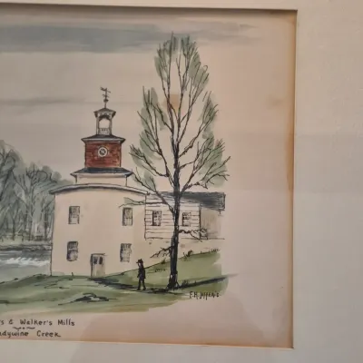 LOT 348L: Delaware Hand Colored Prints by F.H.Jefferis