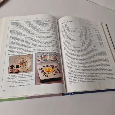 LOT 342L: Stangl Country Garden Tableware with Collector's Book