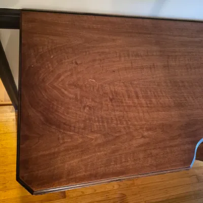 LOT 360D: Vintage Flame Mahogany Sideboard with Detailed Inlay