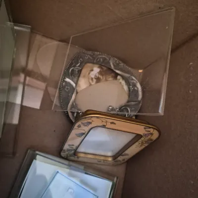 LOT 349L: Two Boxes Full of Picture Frames in Various Sizes