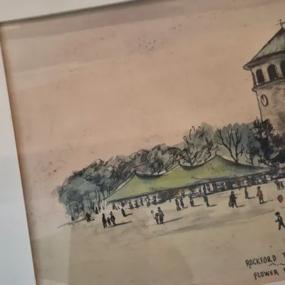 LOT 348L: Delaware Hand Colored Prints by F.H.Jefferis