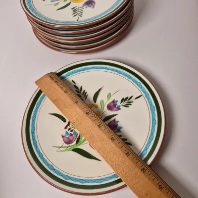 LOT 343K: Assortment of Stangl Country Garden Plates & Bowls