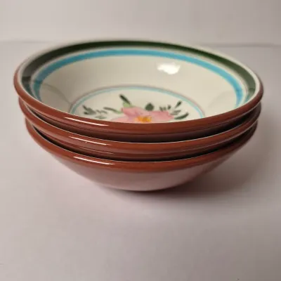 LOT 343K: Assortment of Stangl Country Garden Plates & Bowls