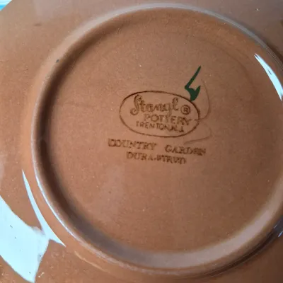 LOT 343K: Assortment of Stangl Country Garden Plates & Bowls
