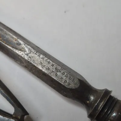LOT 362L: Collection of Cutlery & Servingware, German Silverplate Silent Butler, Beverly Clark Placecard Holders