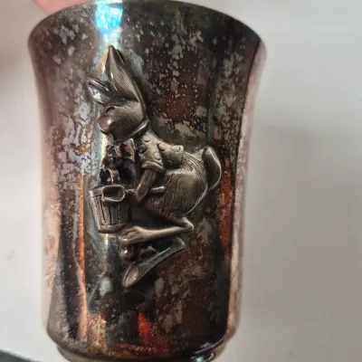 LOT 359K: Silverplate Collection with Napier Rabbit Cup, Reed & Barton, Webster Wilcox & More