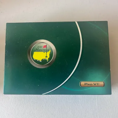 G golf balls from the masters