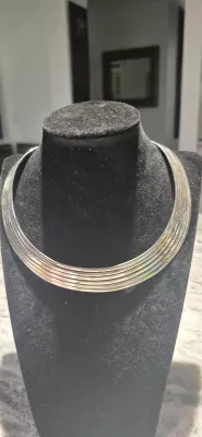 2 unique Necklaces ~ one Copper / one 4 strand Steel