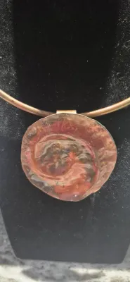 2 unique Necklaces ~ one Copper / one 4 strand Steel