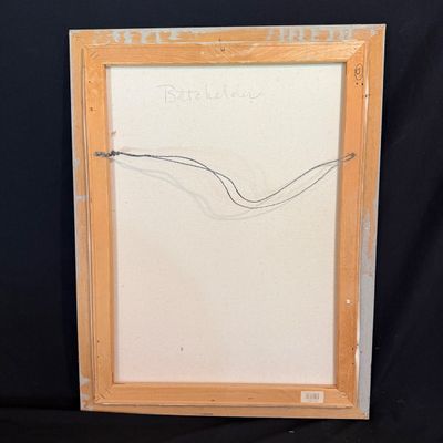 Two Framed Original Portraits by P. Batchelder (LR-BM)