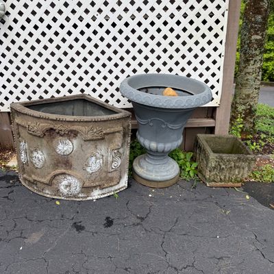 Two Large Planters and More (DG-BM)