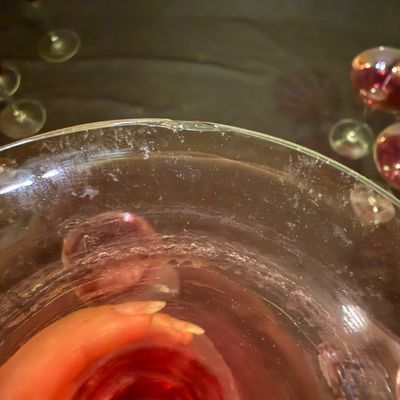Cranberry Stemware (D-BM)