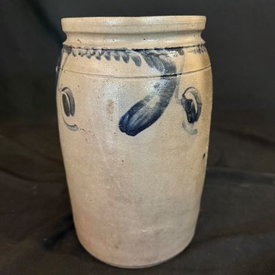 Two Stoneware Crocks (LR-BM)