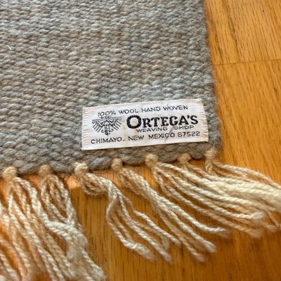 Ortega's 100% Wool Hand Woven Area Rug & More (D-BM)