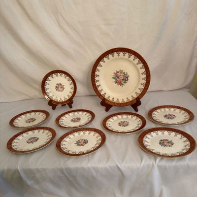 22KT Gold Accented Plates (LR-BM)