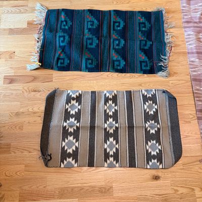 Ortega's 100% Wool Hand Woven Area Rug & More (D-BM)