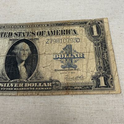 1923 $1 Silver Certificate “Horse Blanket” (ST-BM)