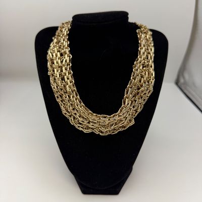 Bold Gold Statement Necklaces (ST-BM)