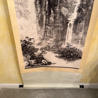 Chinese Landscape Painting Scroll (DR-BM)
