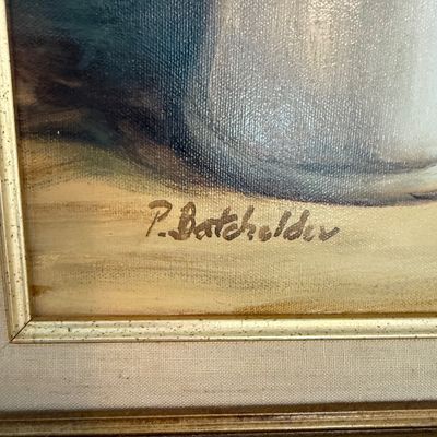 Original Still Life Oil Paintings by Peggy Batchelder (BR2-BM)