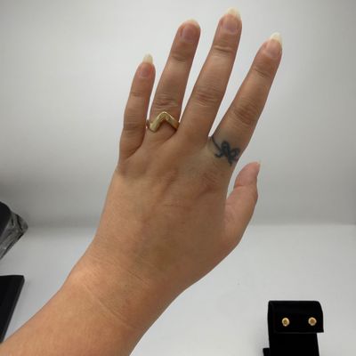 14k Ring and Pendant (ST-BM)