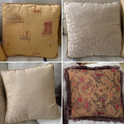 Ashford Court Gilded Throw Pillows & More (LR-BM)