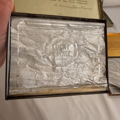 Vintage Cigarette and More Tins (LR-BM)