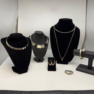Bold Gold Statement Necklaces (ST-BM)