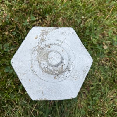 Cement Yard Art Incl Foo Dog, Geisha, and Mini Pagoda (BP-BM)