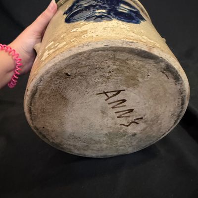 Two Stoneware Crocks (LR-BM)