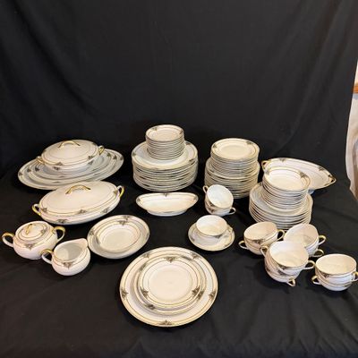 Noritake Gotham 87pc China Set (GB-BM)