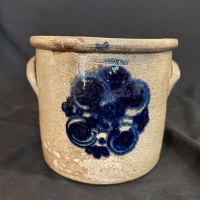 Two Stoneware Crocks (LR-BM)