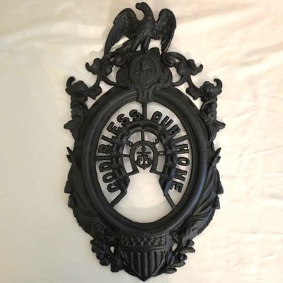 Cast Iron Door Blessing (LR-JS)