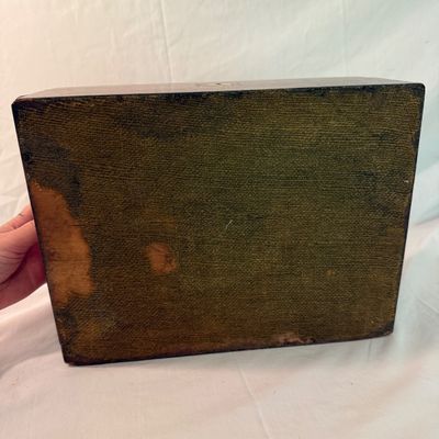 Wooden Jewelry Box with Mother of Pearl Inlay (BR2-BM)