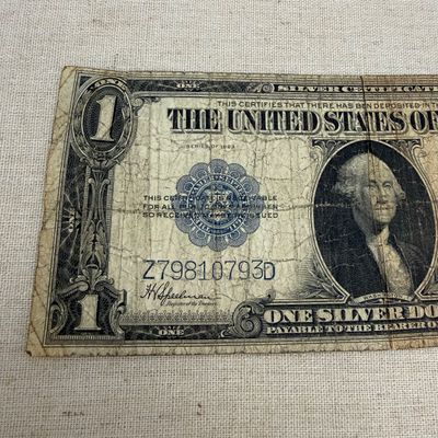 1923 $1 Silver Certificate “Horse Blanket” (ST-BM)