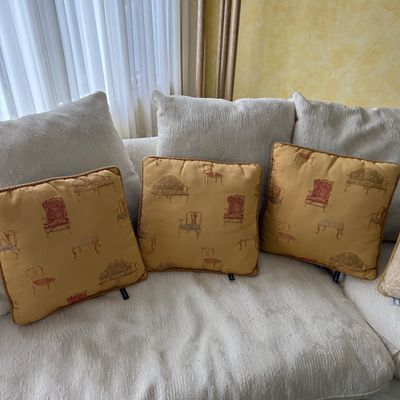 Ashford Court Gilded Throw Pillows & More (LR-BM)