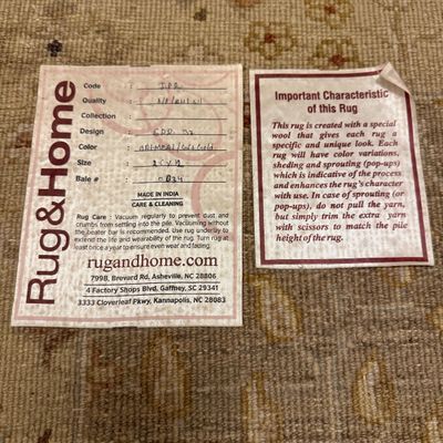 Rug & Home 2’6” x 12’ Wool Runner Rug (MBB-BM)